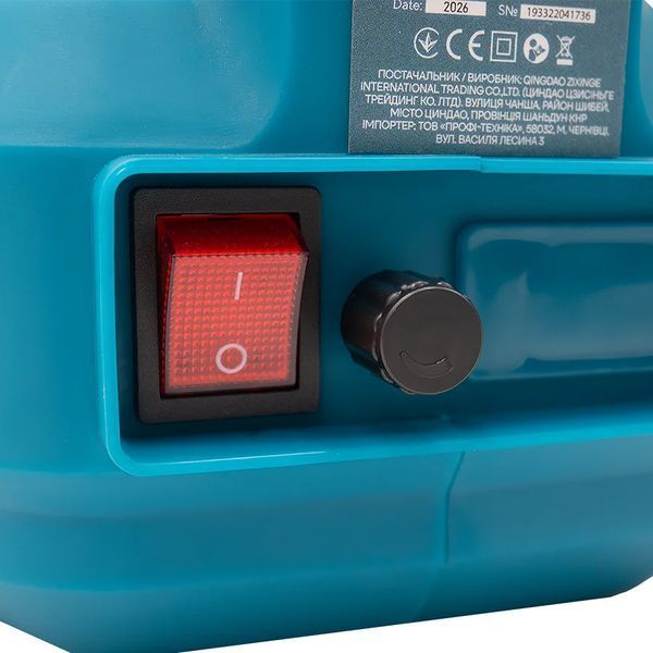 Акумуляторний обприскувач PROFI-TEC PS-12L/20V (PT2020VX (2.0 Aг), зарядний пристрій) 6637390 фото