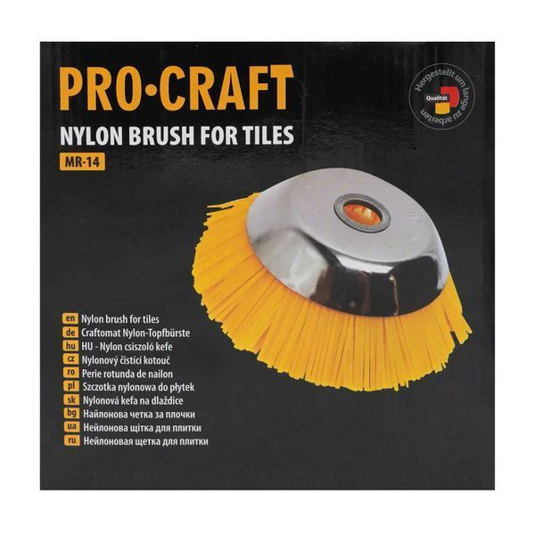Щітка нейлонова для плитки Procraft MR14 1606364 фото