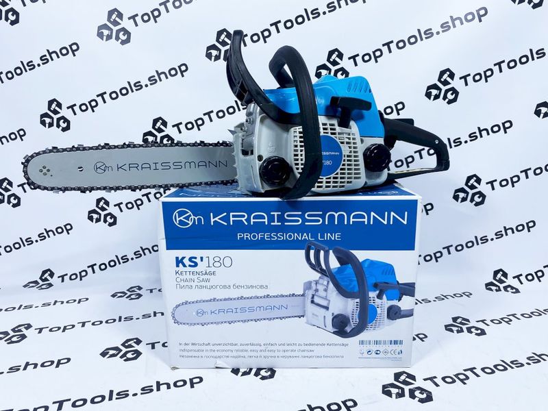 Бензопила KRAISSMANN KS180 (шина 35 cм) 1000326 фото