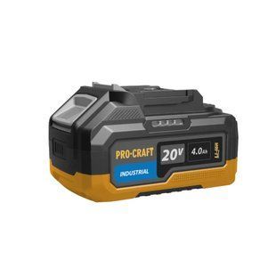 Акумуляторна батарея Procraft 20/4 (20В, 4Аг) INDASTRIAL (ШТЕКЕРНИЙ РОЗ'ЄМ) 2244168 фото