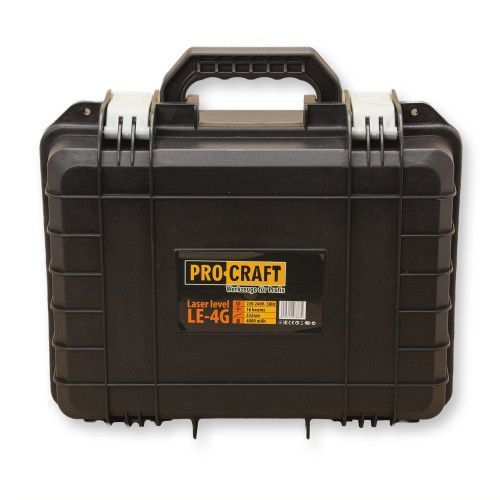 Лазерний рівень PROCRAFT LE4G (2 АКБ, зар. прист., кейс) GREEN LINE 5268578 фото