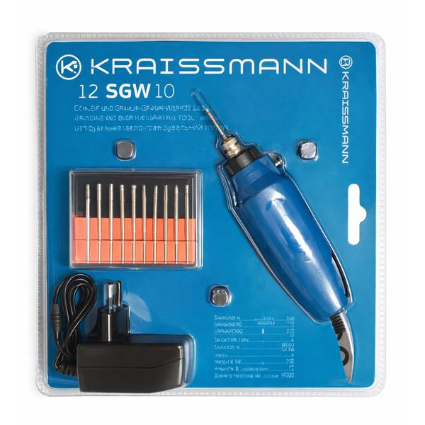 Мини-гравёр KRAISSMANN 12 SGW 10 (12В) 1237348 фото